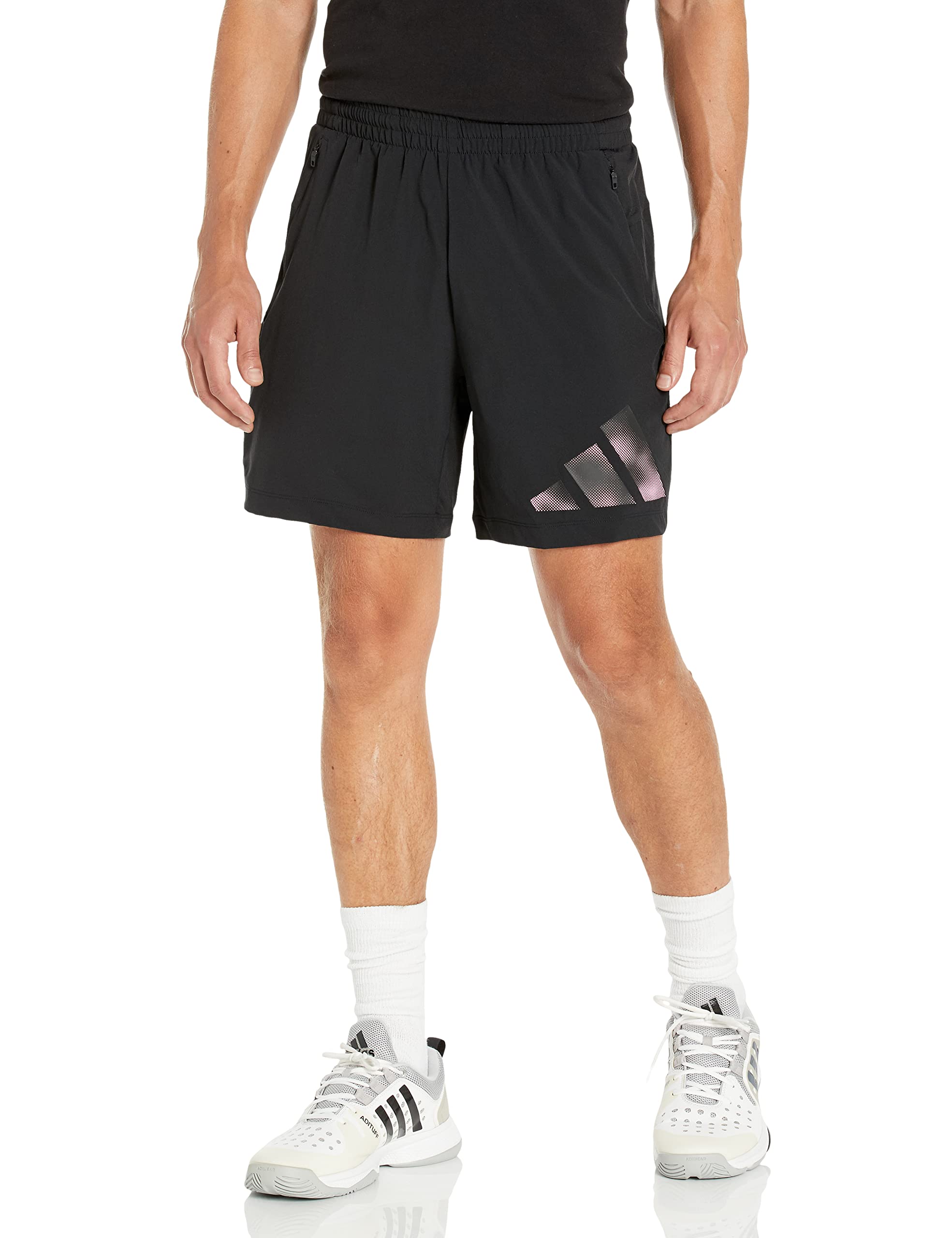**Adidas Men's Icon Graphic Training Shorts - Lightweight, Moisture-Wicking Workout Shorts for Running & Gym | Comfortable Athletic Shorts for Men**    (*Use Case: Perfect for workouts, running, gym sessions, or casual wear – stay cool and comfortable during any activity!*)