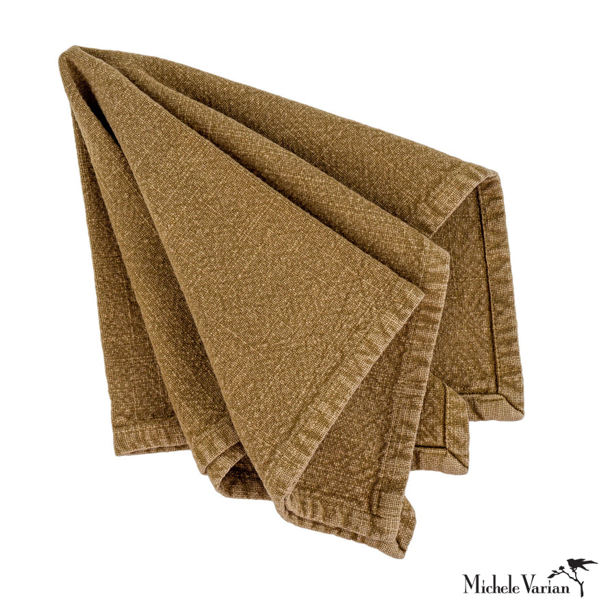 Honeycomb Pattern Cotton Cloth Napkins - 12 Pack Reusable Eco-Friendly Dinner Napkins for Parties, Weddings & Everyday Use