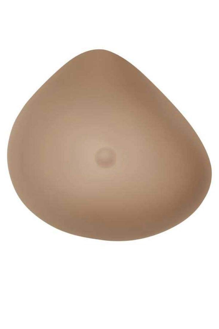 Amoena Women's 556 Essential Light 3E Breast Form - Tawny Dark Tone Right Side - Post Mastectomy Prosthesis for Comfort & Confidence - Perfect for Daily Wear, Swimwear & Active Lifestyles