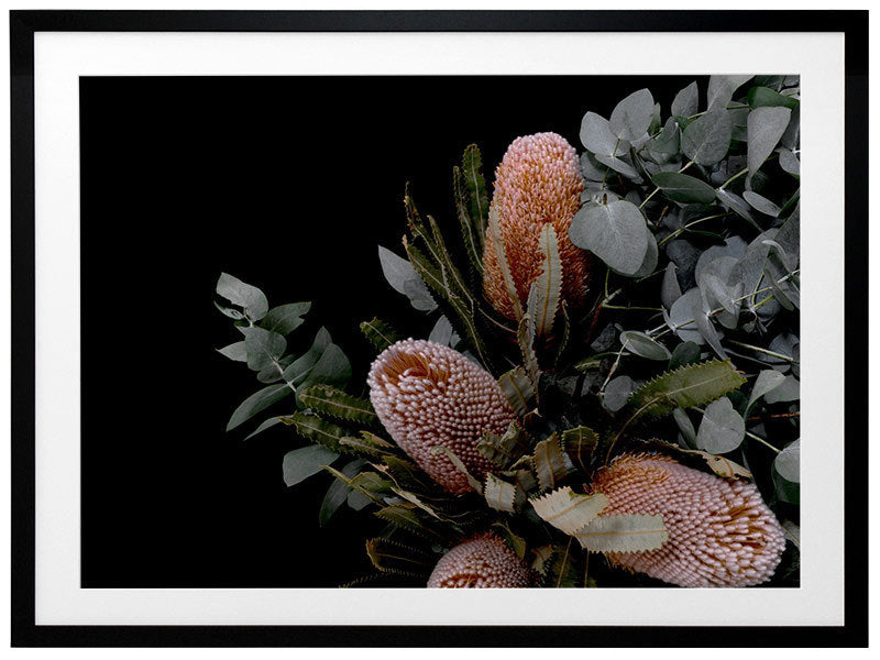 Botanical Framed Wall Art Print - Nature Inspired Home Decor for Living Room, Bedroom & Office