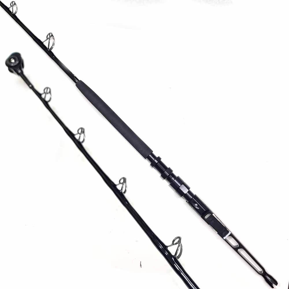 Capt. Harry's Blackout Series CHSU SIN Stand Up Pitch Rods - Premium Fishing Rods for Bass & Saltwater Anglers | Perfect for Kayak Fishing & Shore Casting
