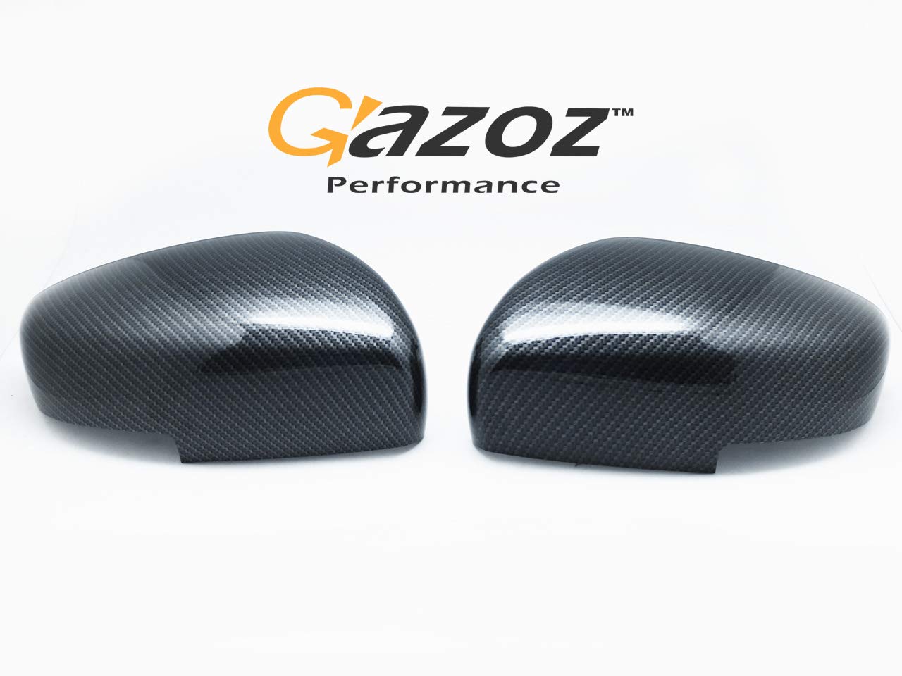 Carbon Fiber Mirror Covers for 2017-2023 Suzuki Swift Sport ZC33S - Exterior Replacement Parts - Enhances Style & Aerodynamics for Street Racing & Car Shows