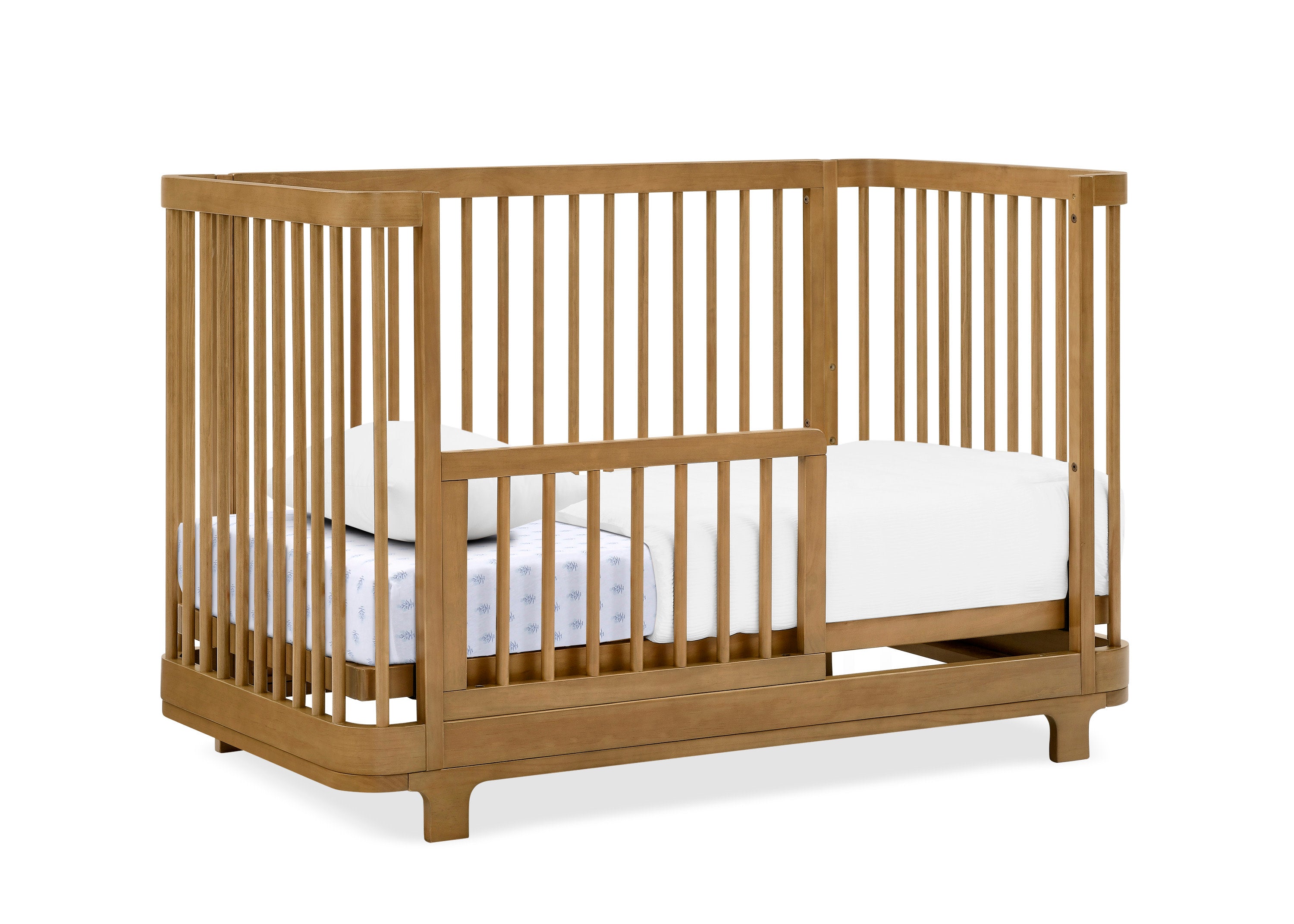 Nest 4-in-1 Convertible Baby Crib - Toddler Bed, Daybed & Full-Size Bed - Safe Nursery Furniture for Newborn to Teen - Perfect for Bedrooms, Daycare & Guest Rooms