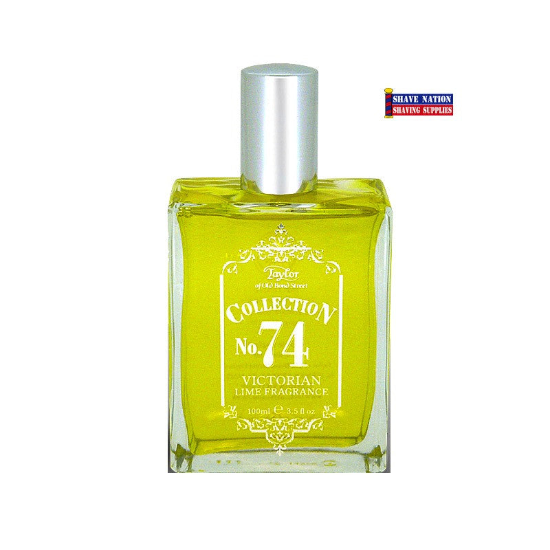 Taylor of Old Bond Street No 74 Victorian Lime Cologne for Men - Classic British Fragrance for Daily Wear & Special Occasions