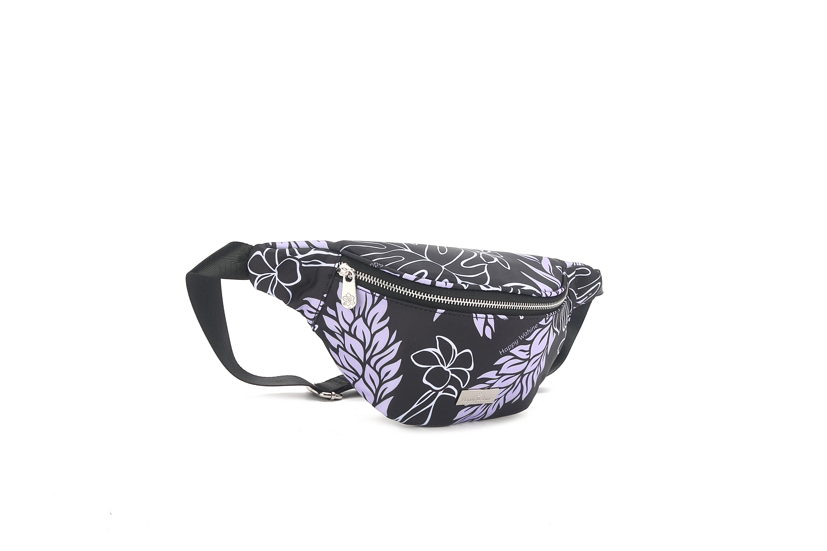 Ke'olu Ginger Black Belt Bag - Stylish & Comfortable Waist Pack for Travel, Running, Hiking & Everyday Use