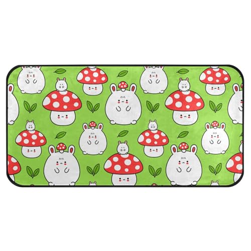Cartoon Mushroom Rabbit