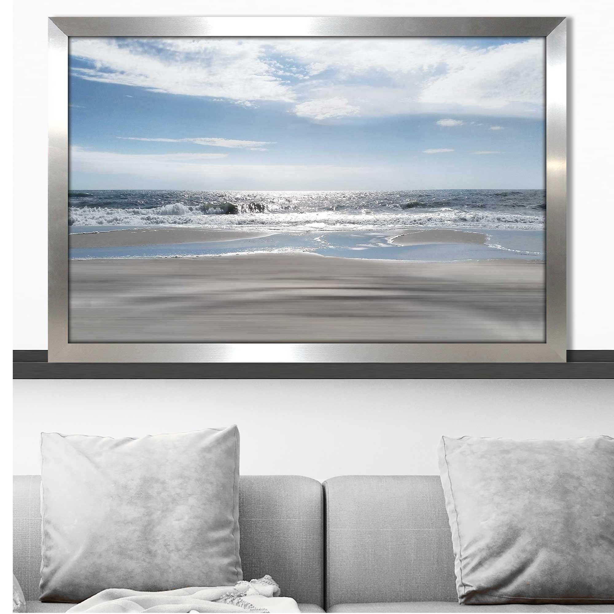 Beach Bliss by Ruane Manning - Premium Acrylic Wall Art Print for Coastal Home Decor | Perfect for Living Room, Bedroom & Beach House Interiors