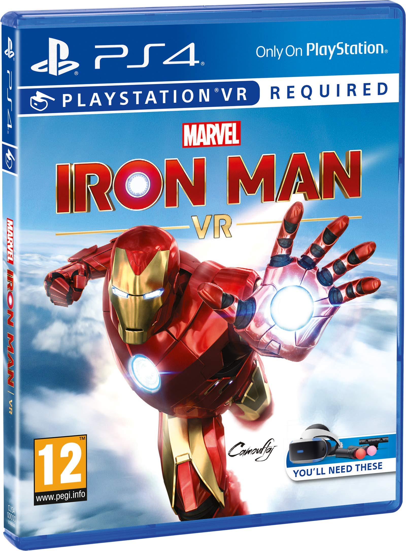 Iron Man VR Game - Marvel Superhero Virtual Reality Experience for PlayStation & PC | Action-Packed Adventure & Immersive Gameplay | Perfect for Marvel Fans & VR Enthusiasts