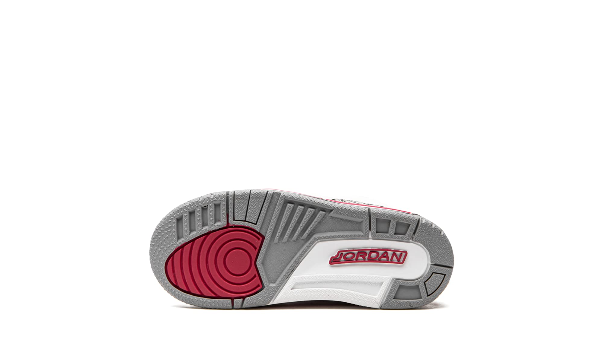 Nike Jordan Toddler Air 3 TD Sneakers 832033-126 Cardinal Red - Size 10C for Boys - Comfortable Basketball Shoes for Kids Play & Daily Wear