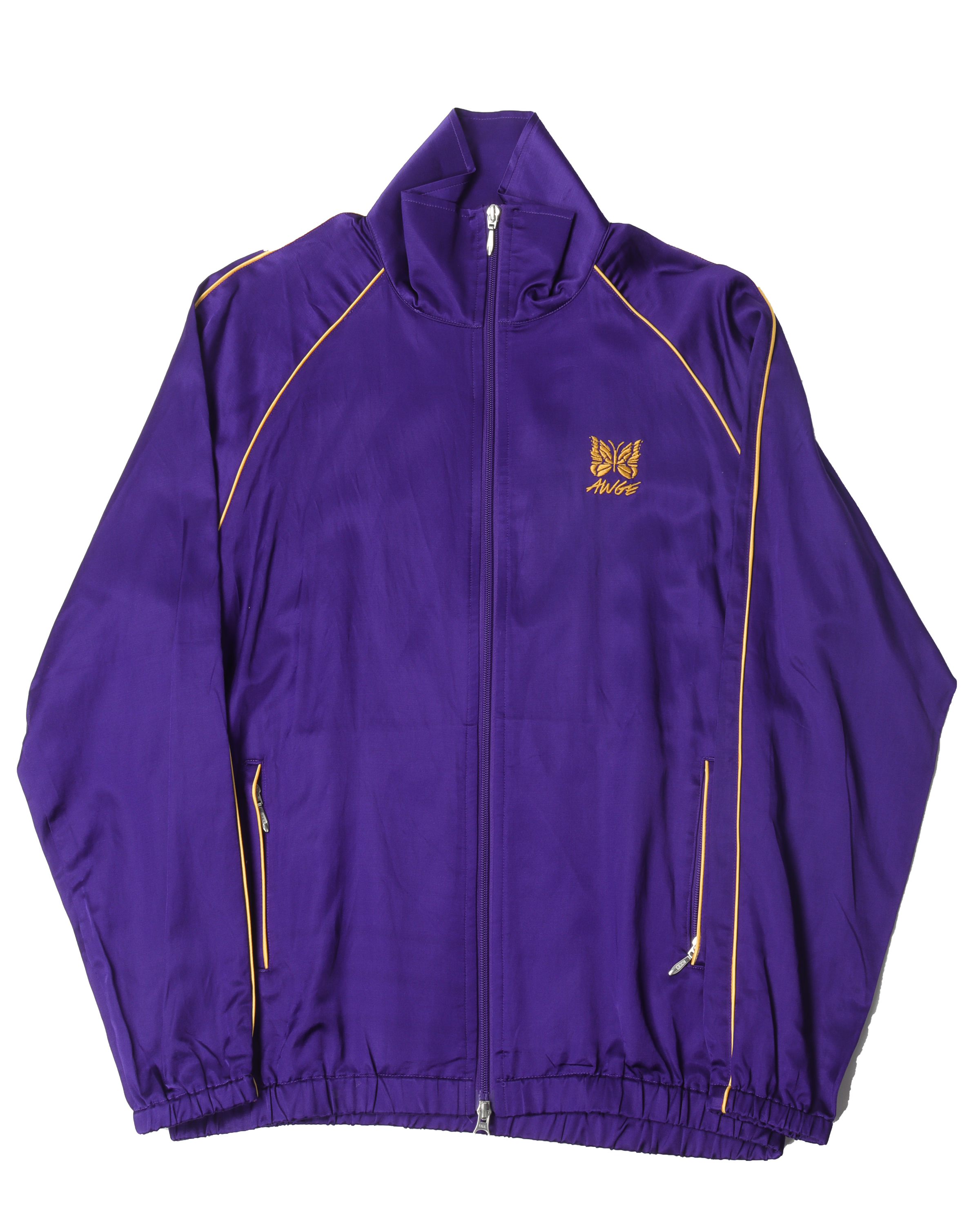 AWGE Track Jacket - Men's Lightweight Running Hoodie with Zipper Pocket - Perfect for Gym, Jogging & Streetwear Fashion