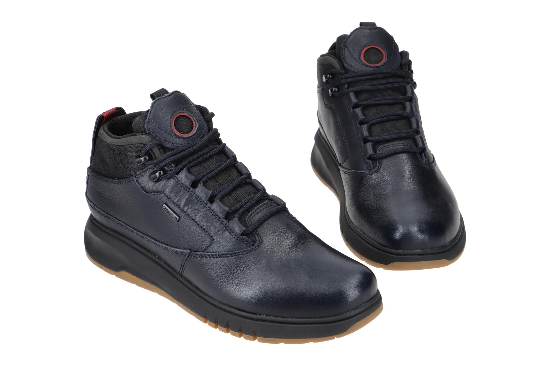 Geox Men's Classic Ankle Boot - Waterproof Leather Chelsea Boots for Men, Comfortable Slip-On Dress Shoes for Work & Casual Wear | Perfect for Office, Travel & Outdoor Activities