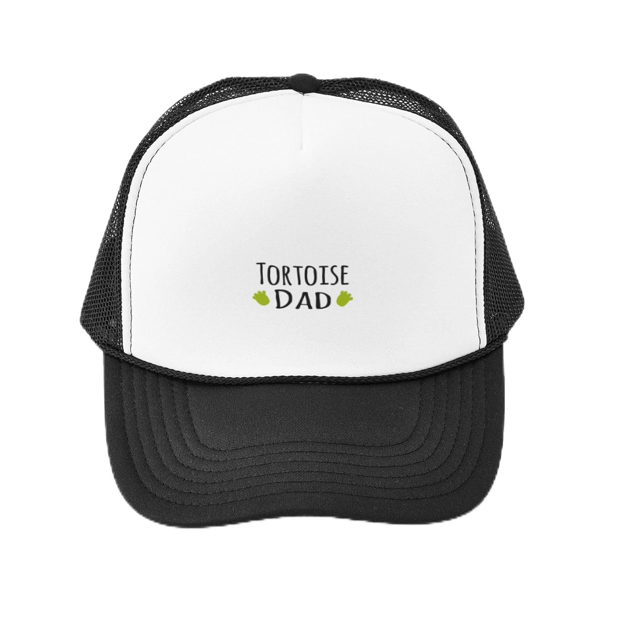 Tortoise Dad Hat - Adjustable Snapback Trucker Cap for Men | Casual Outdoor & Travel Hat for Beach, Hiking, and Everyday Wear