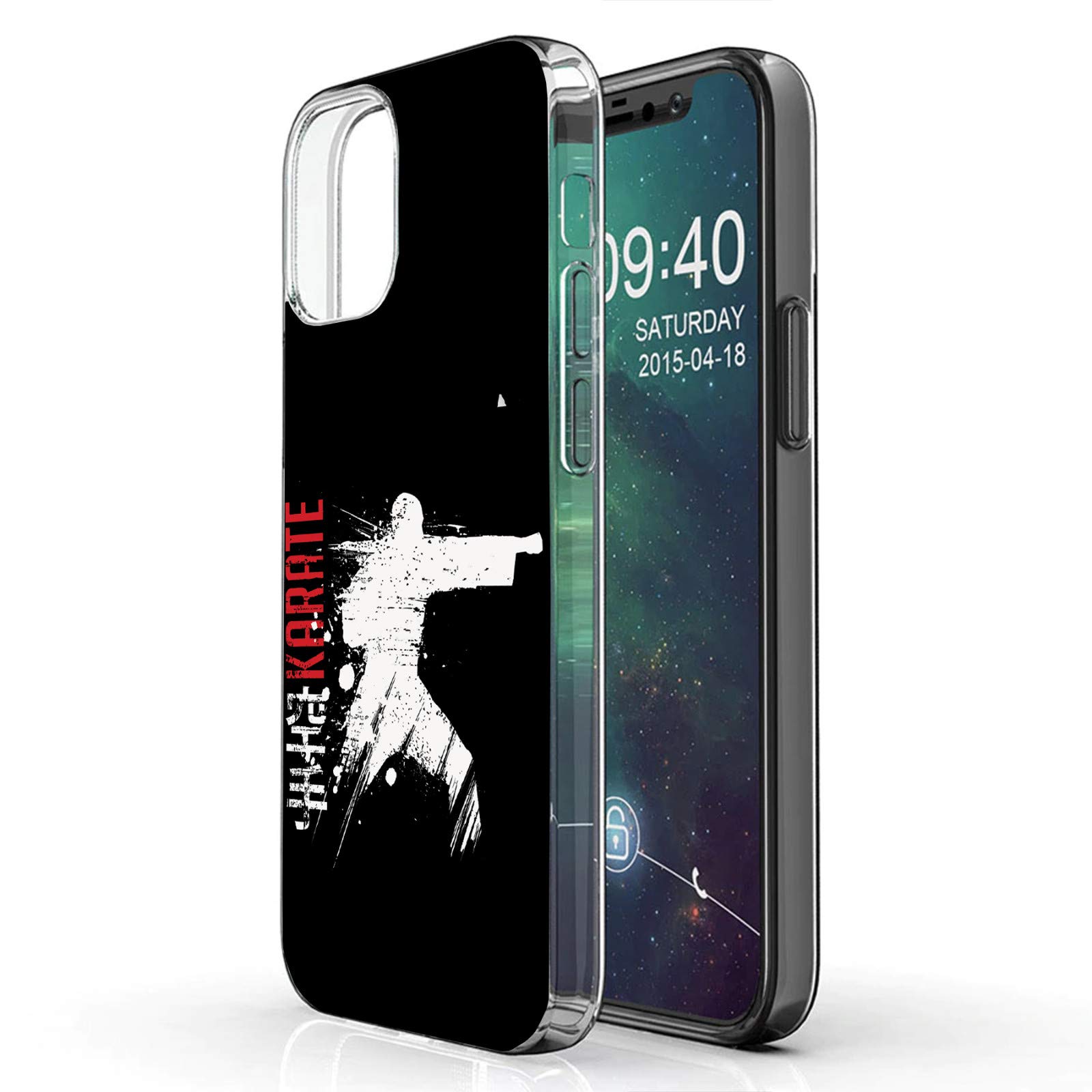 Slim Protective Case Compatible with Apple iPhone 12 Pro Max & iPhone 12 Max - Flexible TPU Cover with Shock Absorption - Perfect for Daily Use, Workouts & Outdoor Activities
