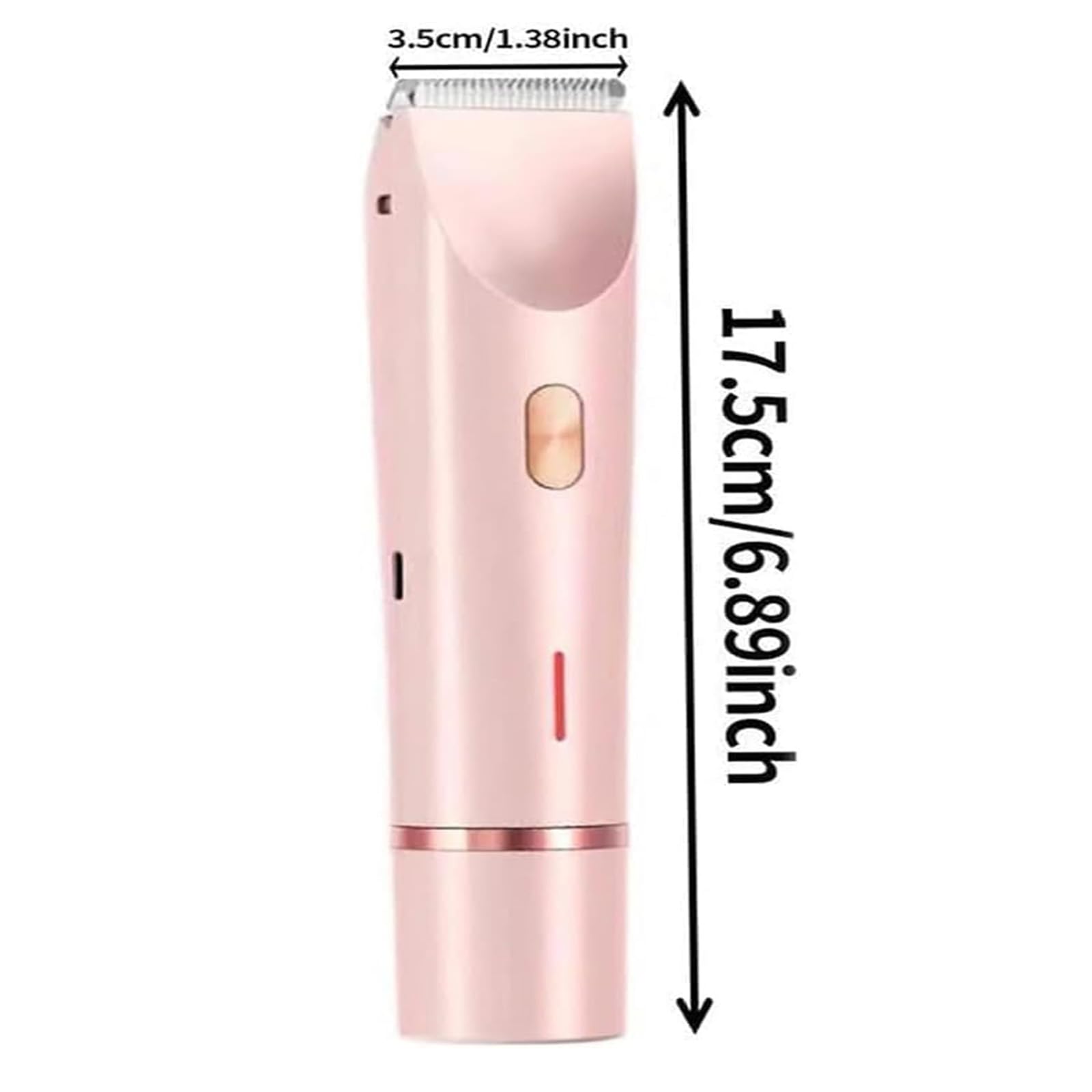Arliven 2-in-1 Electric Bikini Trimmer & Body Shaver for Women - Rechargeable Dual Head Epilator for Smooth Skin - Perfect for Travel, Gym & Sensitive Areas (Purple)