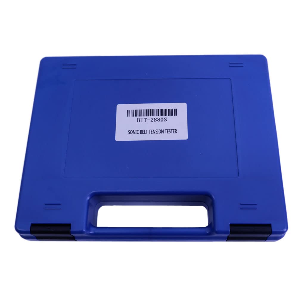 BTT-2880S Digital Sonic Belt Tension Tester 10-680Hz - Portable Belt Tension Gauge for Industrial Maintenance, Automotive Timing Belts, and Conveyor Systems