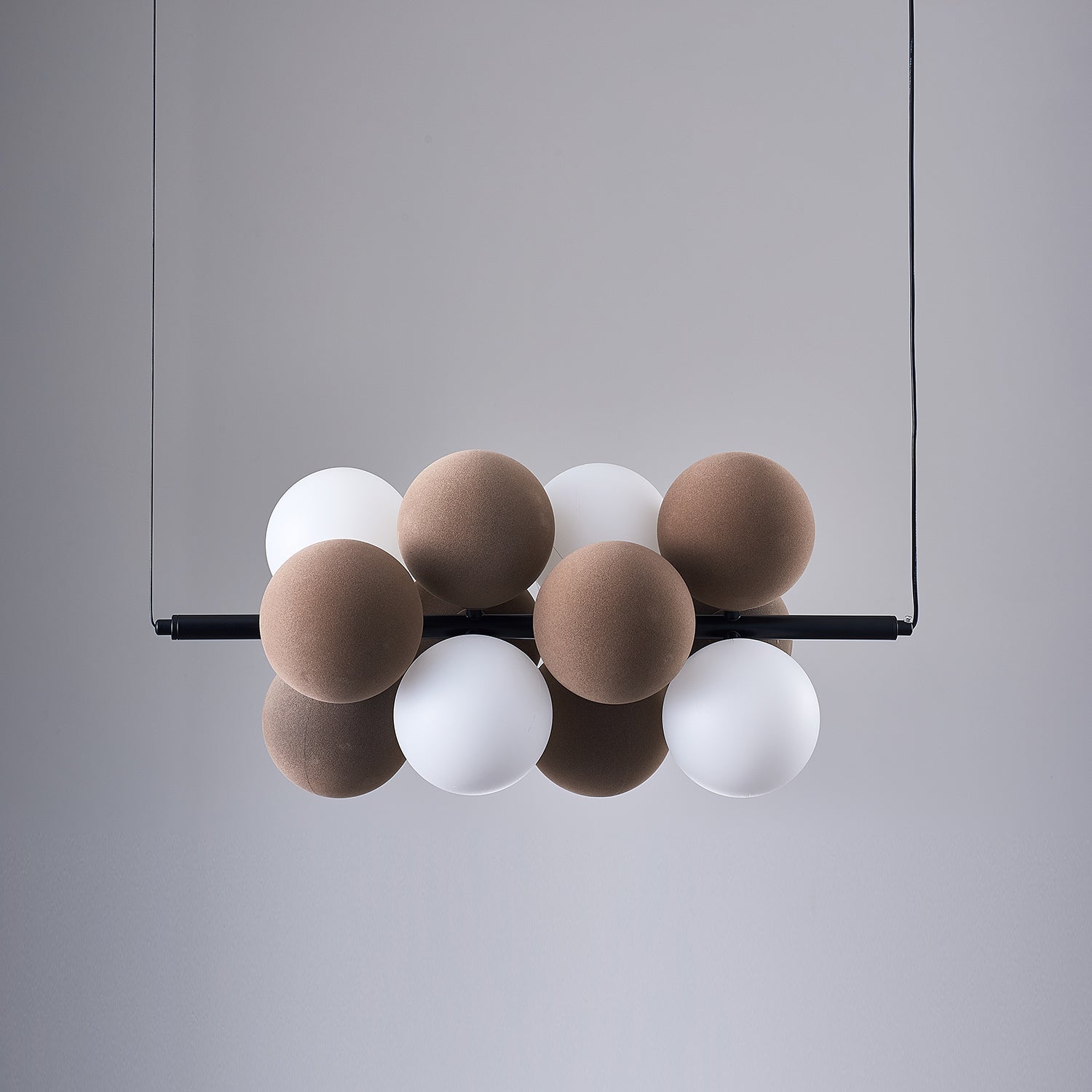 Bubbles Holly Pendant Lamp - Modern Glass Hanging Light Fixture for Living Room, Bedroom, Dining Room & Kitchen Decor