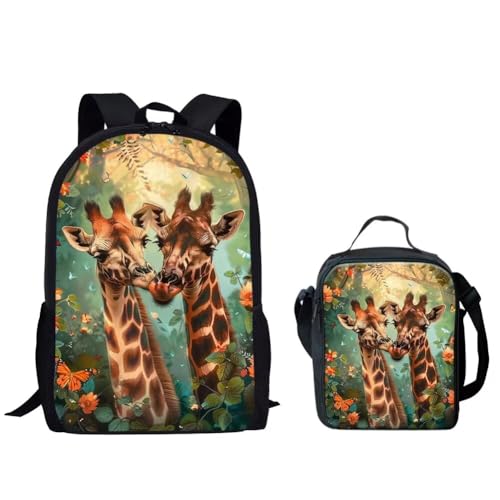 Funny Giraffe Floral