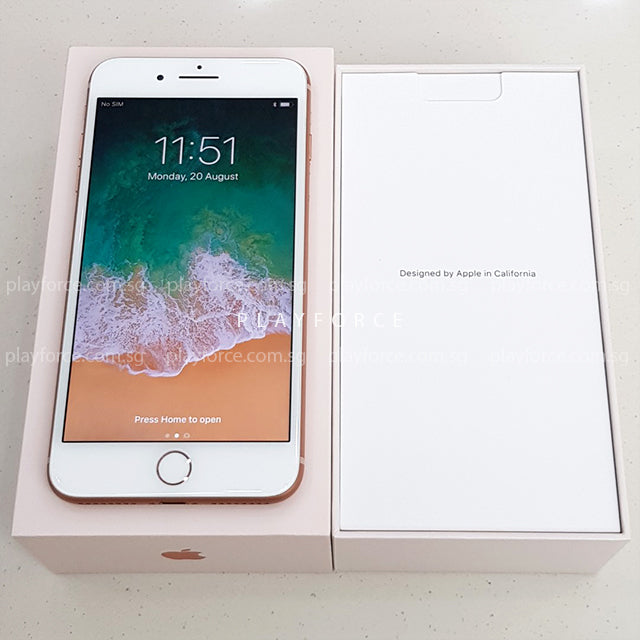 Apple iPhone 8 Plus 64GB Gold - Unlocked Smartphone with AppleCare+ | Perfect for Business, Travel & Everyday Use