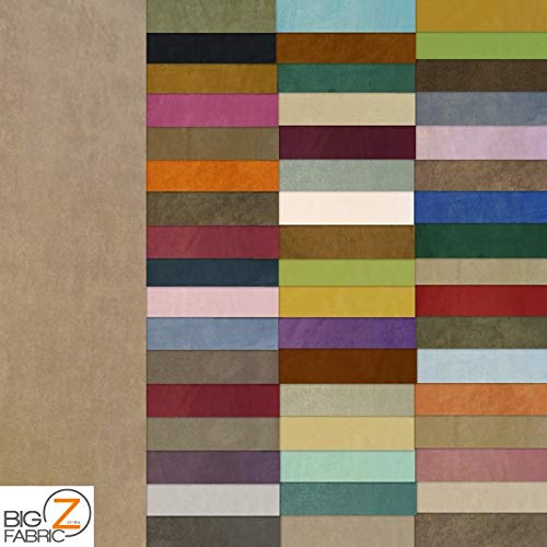 Premium Microfiber Suede Upholstery Fabric - Soft DIY Material for Jeans, Shoes, Couches & Drapes (Platinum, 1 Yard) - Perfect for Home Decor, Fashion Accessories & Craft Projects