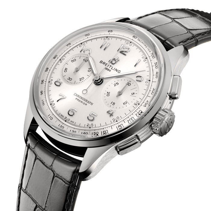 Breitling Premier B09 Chronograph 40mm Stainless Steel Men's Watch - Luxury Automatic Chronograph for Business & Formal Occasions