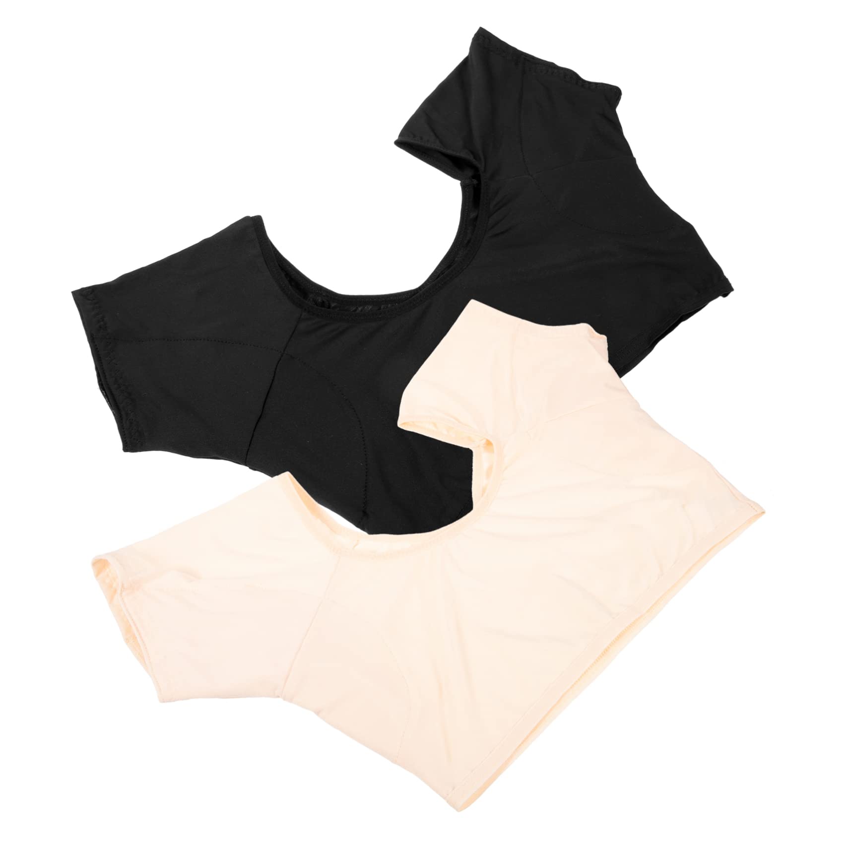 2Pcs Women's Quick Dry Breathable Underarm Sweat Pads - Washable Armpit Vest for Summer Sports, Gym & Outdoor Activities