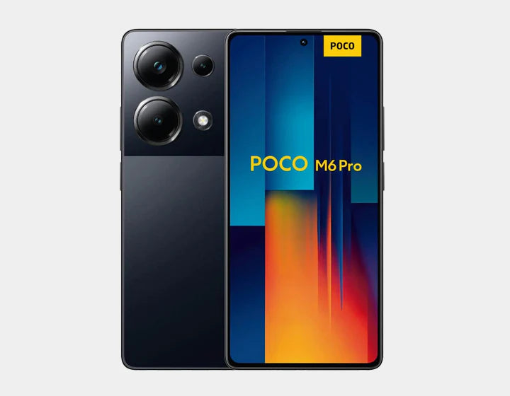 Xiaomi Poco M6 Pro 4G Smartphone - 512GB ROM 12GB RAM, Dual SIM GSM Unlocked (Black) - Perfect for Gaming, Streaming & Multitasking