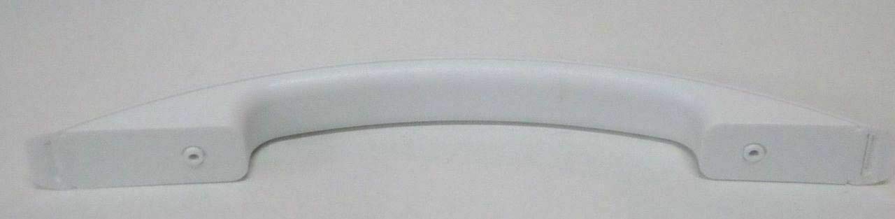 RJMom WP4393777 White Microwave Door Handle Replacement for Whirlpool AP3033588 - Perfect for Kitchen Appliance Repair & Microwave Maintenance
