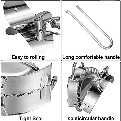 Premium Stainless Steel Dumpling Maker - 3.74