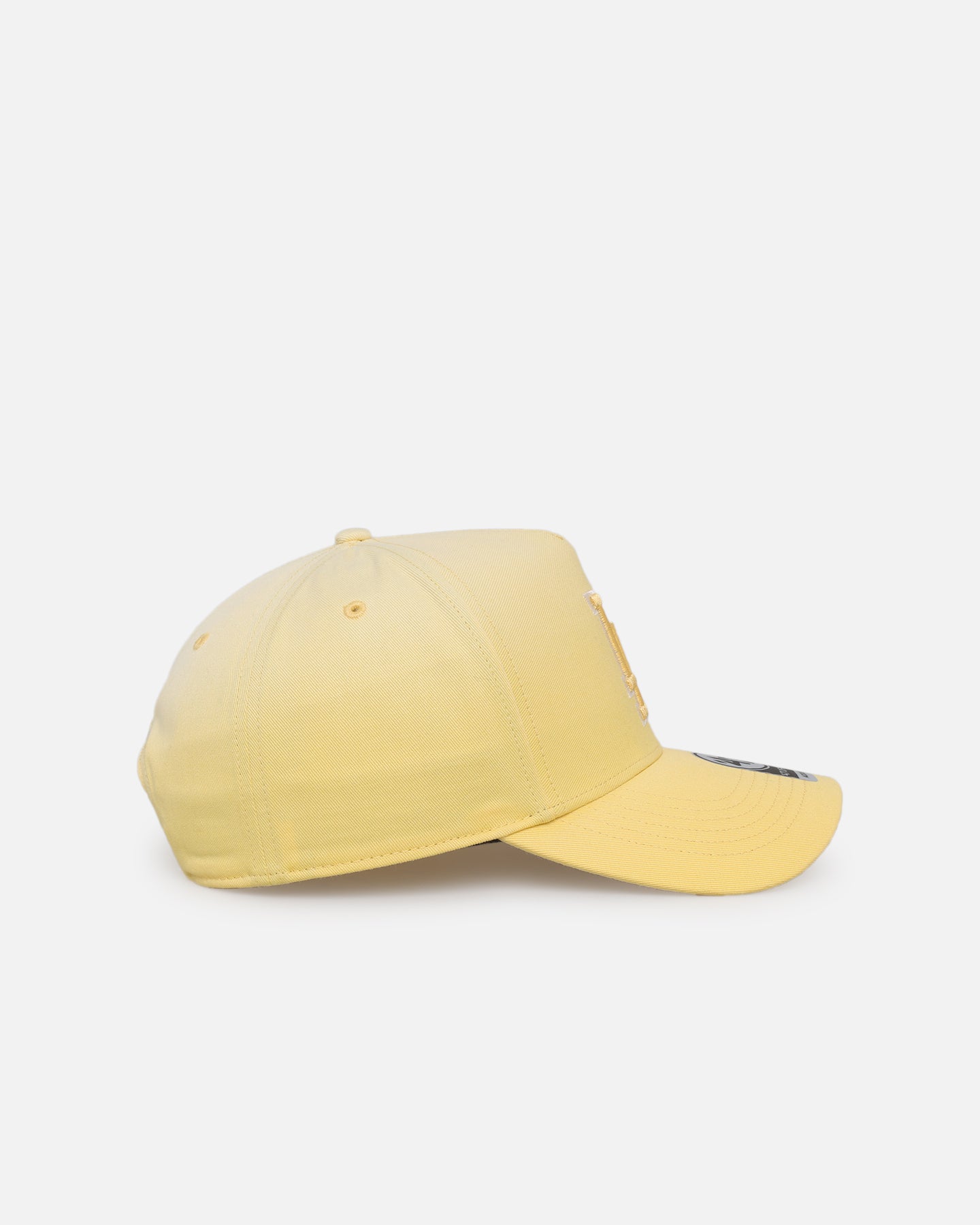 47 Brand Los Angeles Dodgers 'Sunbleach' 47 Offside Snapback Cap - Adjustable Yellow Baseball Hat for Men & Women - Perfect for Games, Streetwear & Casual Outfits