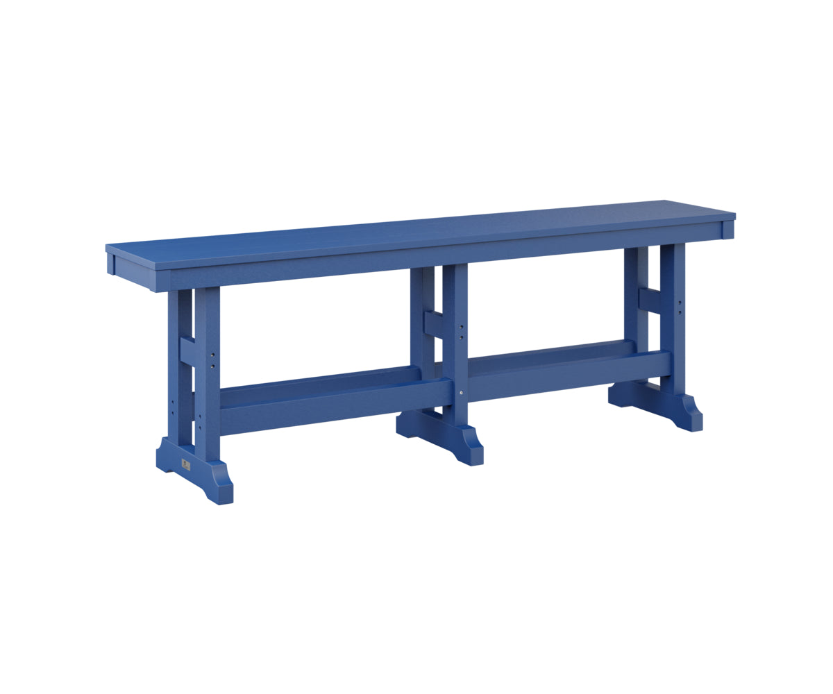 Berlin Gardens Garden Classic 66-Inch Outdoor Counter Height Bench - Perfect for Patio, Deck, Garden & Backyard Dining