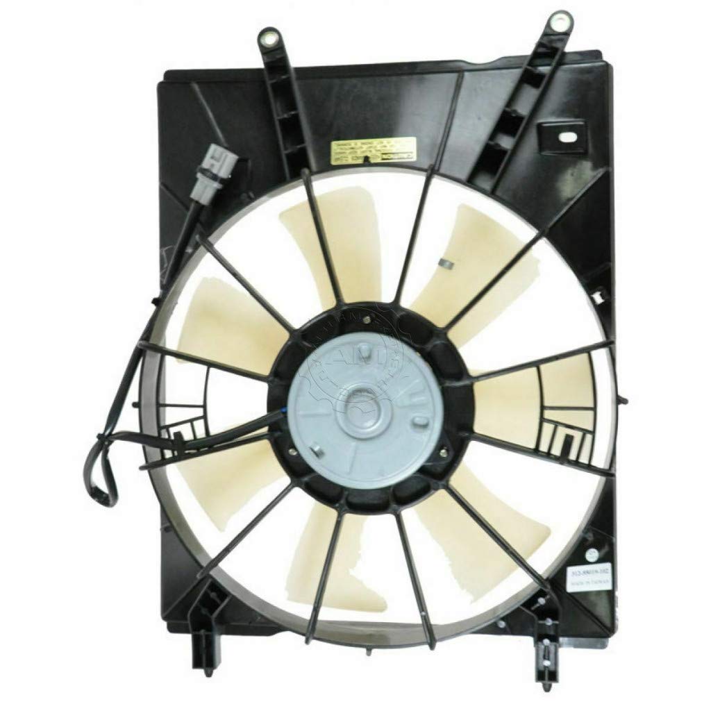 Toyota Sienna AC Radiator Fan Assembly 1998-2003 | Driver Side T1 Marked | Compatible with TO3115121, 16363-20050, 16361-0A090, 16711-0A070 | Perfect for Cooling System Repair & Replacement