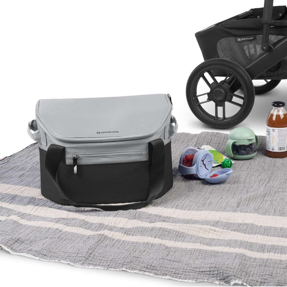 UPPAbaby Bevvy Stroller Basket Cooler - Insulated Stroller Organizer for Baby Essentials | Perfect for Park Outings, Beach Trips & Shopping