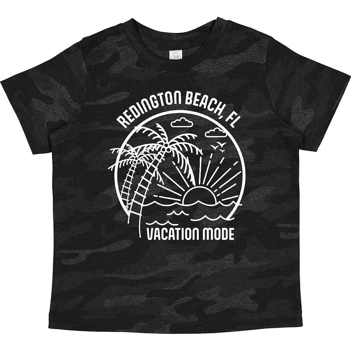 Inktastic Summer Vacation Mode Redington Beach Florida Toddler T-Shirt - Cute Florida Beach Outfit for Kids, Comfortable Cotton Tee for Boys & Girls - Perfect for Beach Trips, Family Vacations & Summer Outings