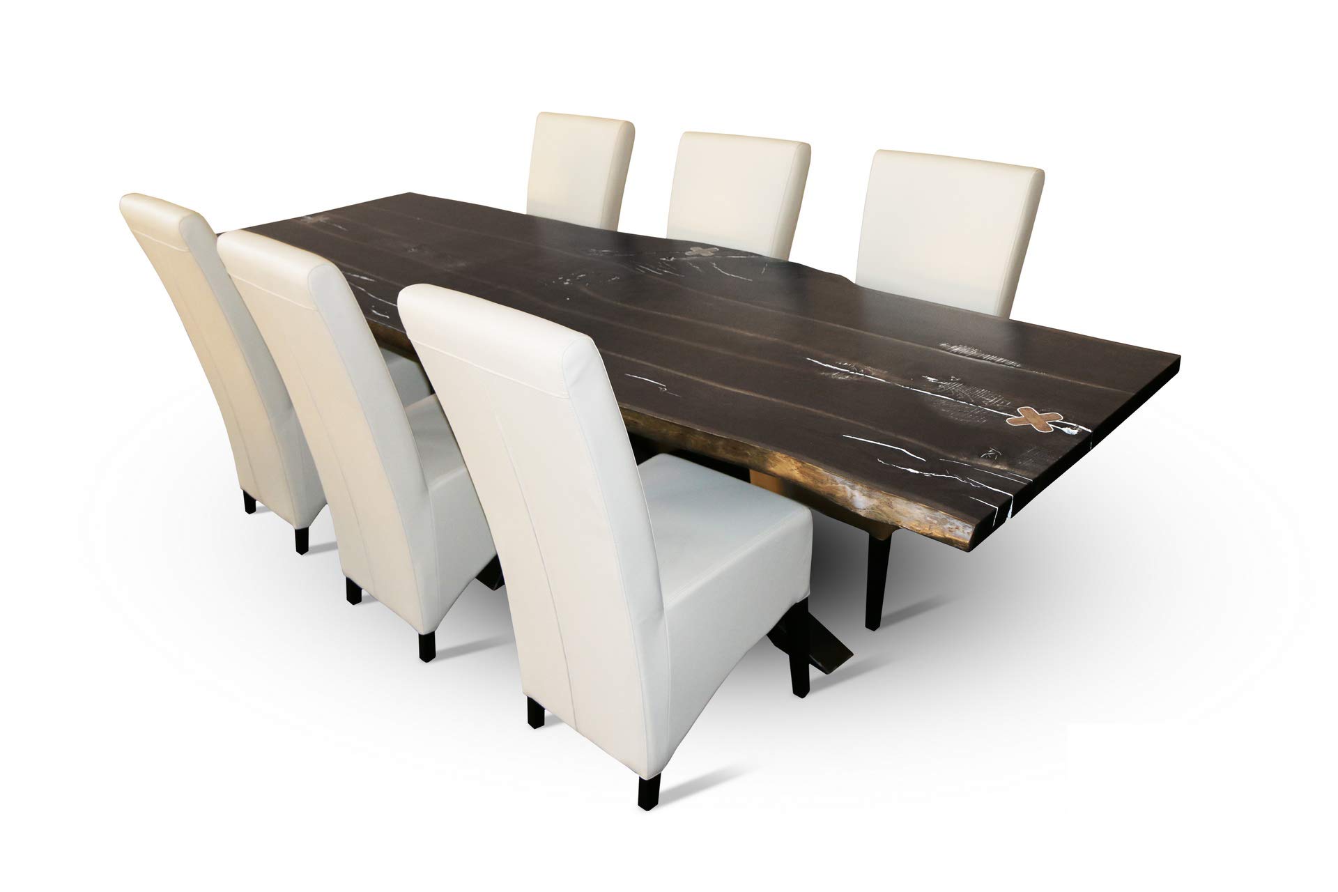 Adler UR Dining Table - Modern Wooden Dining Table for Small Spaces, Perfect for Apartments, Kitchens, and Cozy Dining Rooms