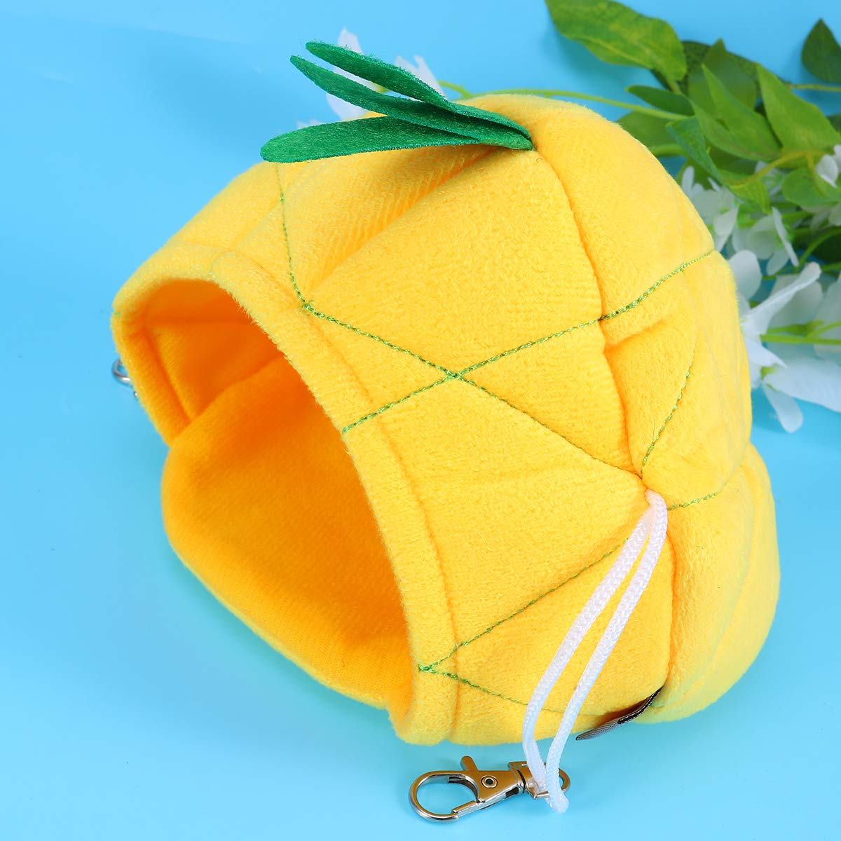 iplusmile Frog Decorations for Hamster Cage - Cute Frog & Banana Nest Pet House, Winter Hideout for Small Animals - Perfect for Hamster, Gerbil, Mouse Habitat Accessories