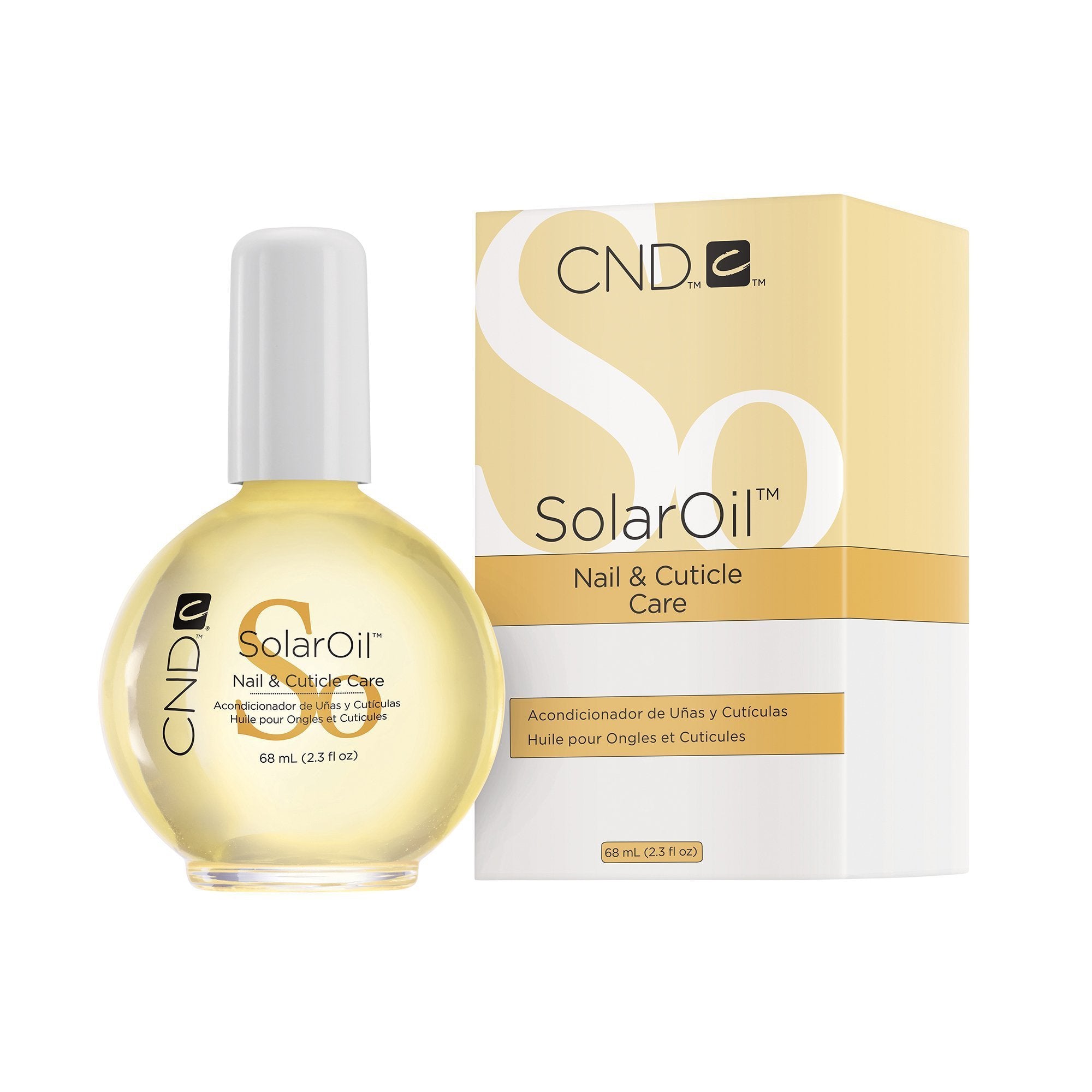 CND Solar Oil Nail & Cuticle Treatment - Hydrating & Strengthening for Healthy Nails - Perfect for Manicures, Pedicures & At-Home Nail Care