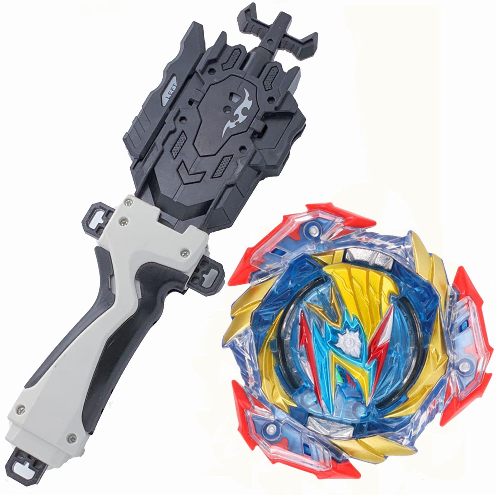 Beyblade Burst Evolution Ultimate Valkyrie DB B-193 Metal Fusion Battle Top Toy Set with Left & Right Spin String Launcher Grip - Premium Battling Beyblades for Kids & Collectors | Perfect for Competitive Play, Tournaments & Gift Giving