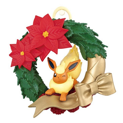Pokemon Wreath Collection - 2 Inch Mini Collectible Toy Figures by Re-Ment | Perfect for Seasonal Gifts, Home Decor, and Anime Fans Display