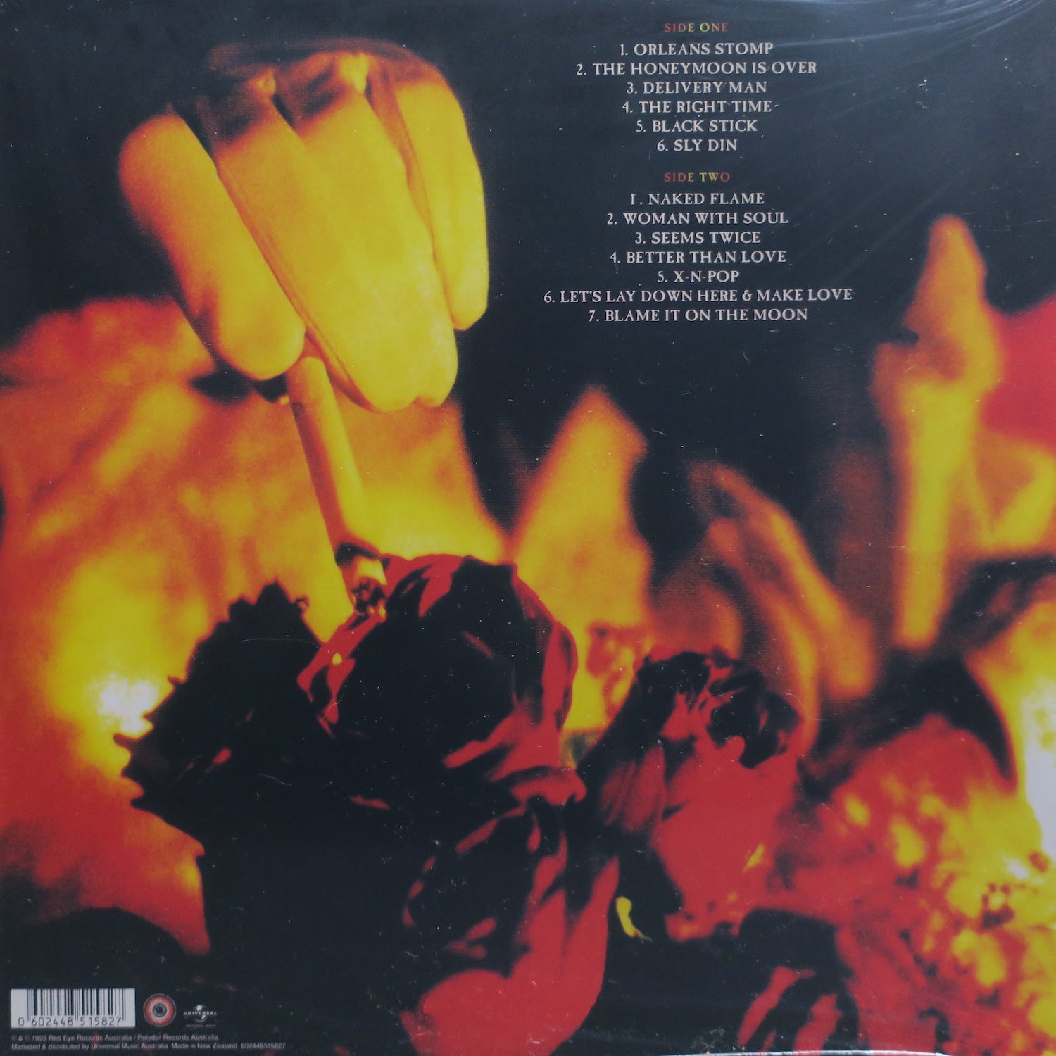 CRUEL SEA 'The Honeymoon Is Over' Vinyl LP Record - 1993 Australian Indie Rock Album - Perfect for Vinyl Collectors & Indie Music Lovers