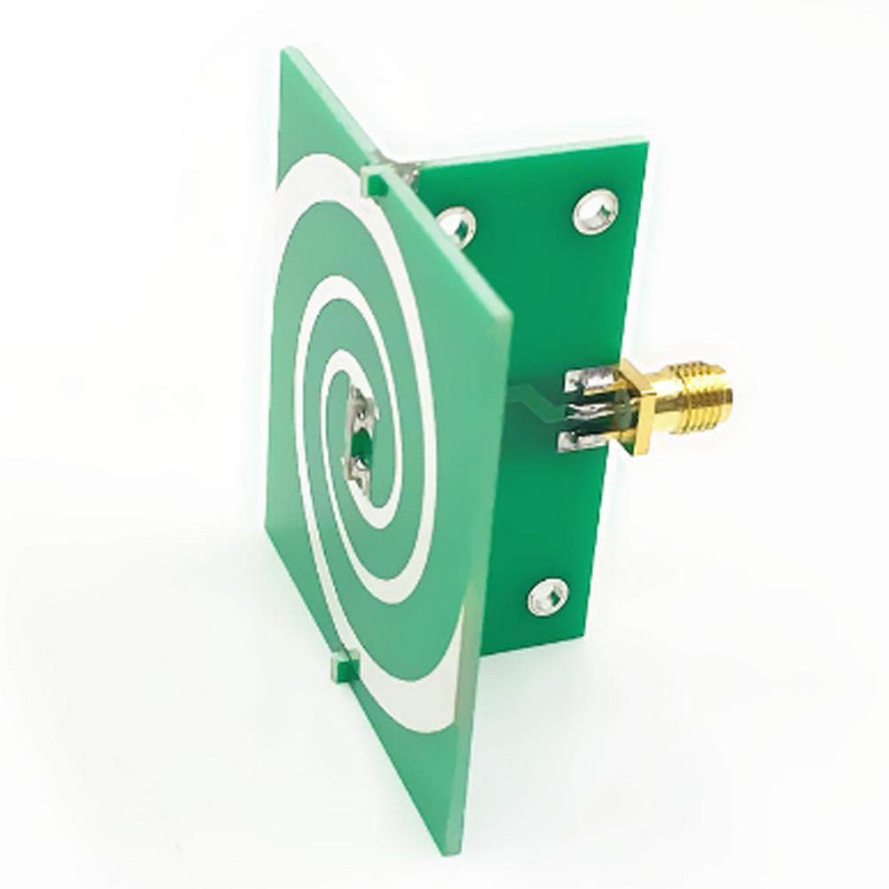 2.4GHz-5.8GHz Isometric Helical Antenna - High Performance UWB Circular Polarized Antenna for WiFi, Drone & Radio Transmission/Reception - Perfect for Wireless Communication, IoT Devices & RF Applications