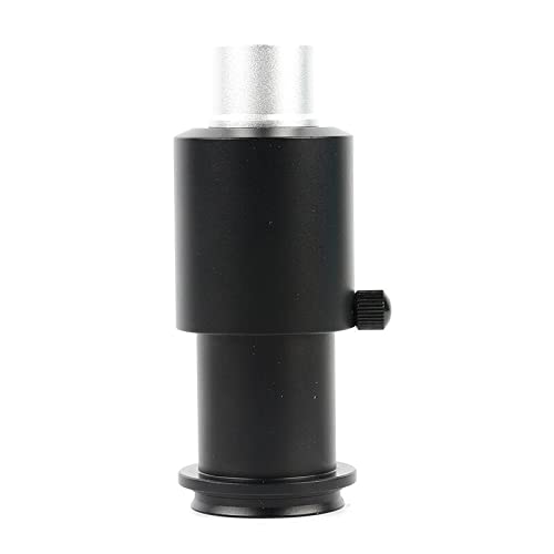 23.2mm C Mount Industrial Digital Microscope Camera Adapter Tube - 38mm CTV Stereo Microscope Lens Adapter for Scientific Research & PCB Inspection | Perfect for Electronics Repair, Jewelry Appraisal & Biological Sample Observation