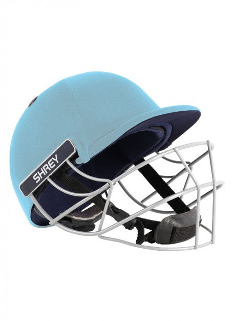 Shrey CLASSIC Steel Cricket Helmet - Lightweight & Durable Cricket Safety Gear for Professional & Amateur Players - Perfect for Matches, Practice & Training Sessions