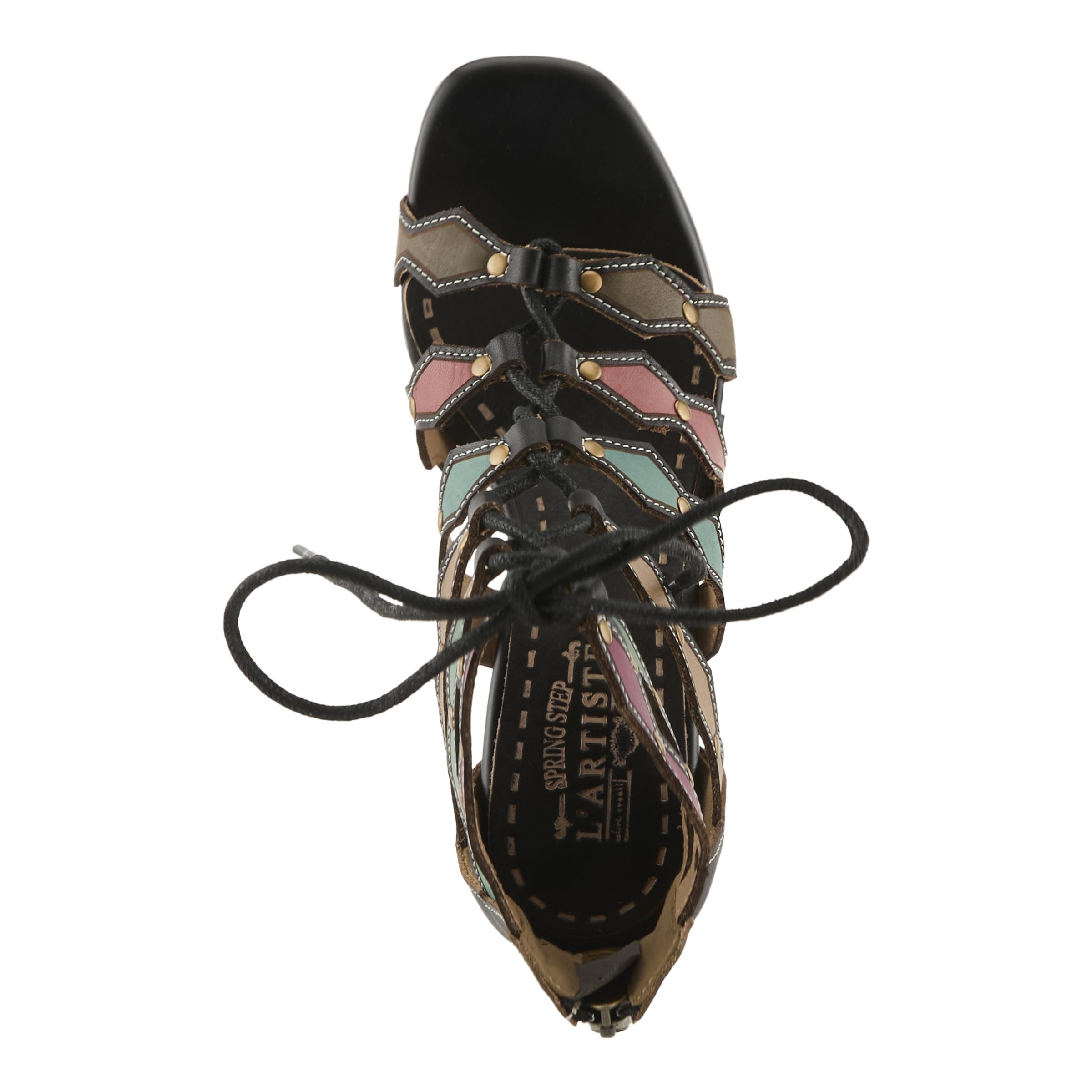 Spring Step L'Artiste Women's Art Deco Sandals - Comfortable & Stylish Open-Toe Shoes for Summer, Beach, and Casual Outings