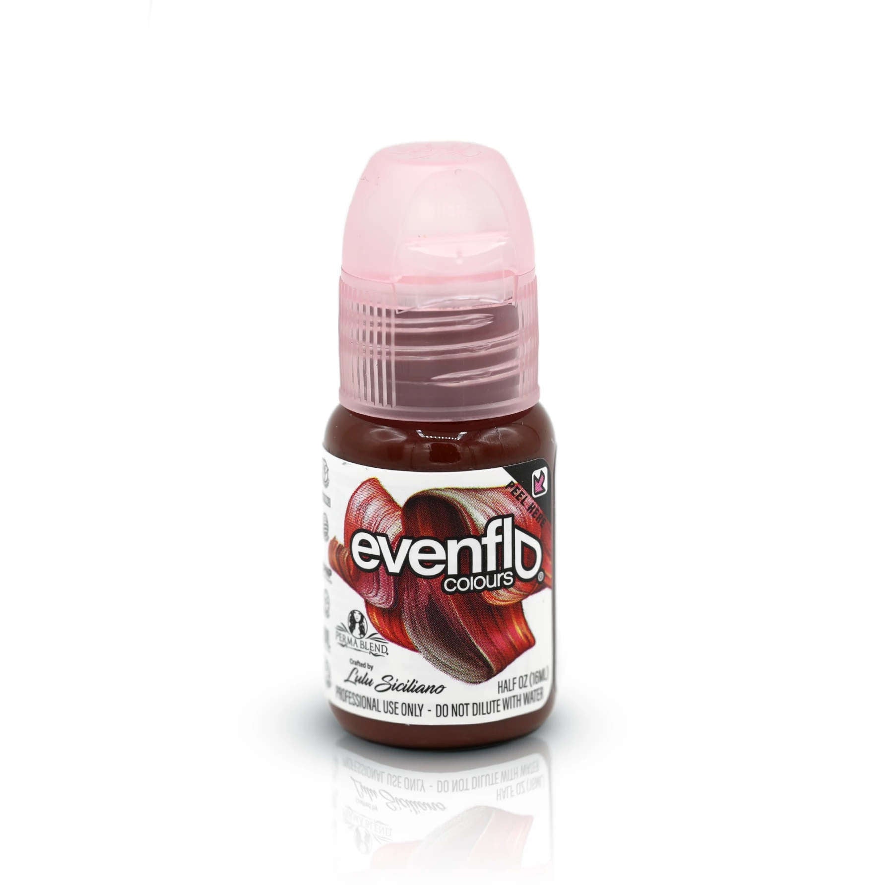 Perma Blend Evenflo Brow Mocha Pigment - Long Lasting Eyebrow Tint for Natural Looking Brows | Perfect for Daily Makeup & Professional Salon Use