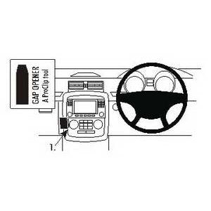 ClicOn No Holes Angled Dash Mount for Mercedes Benz R Class (2006-2014) - Secure Phone Holder for Hands-Free Navigation & Driving