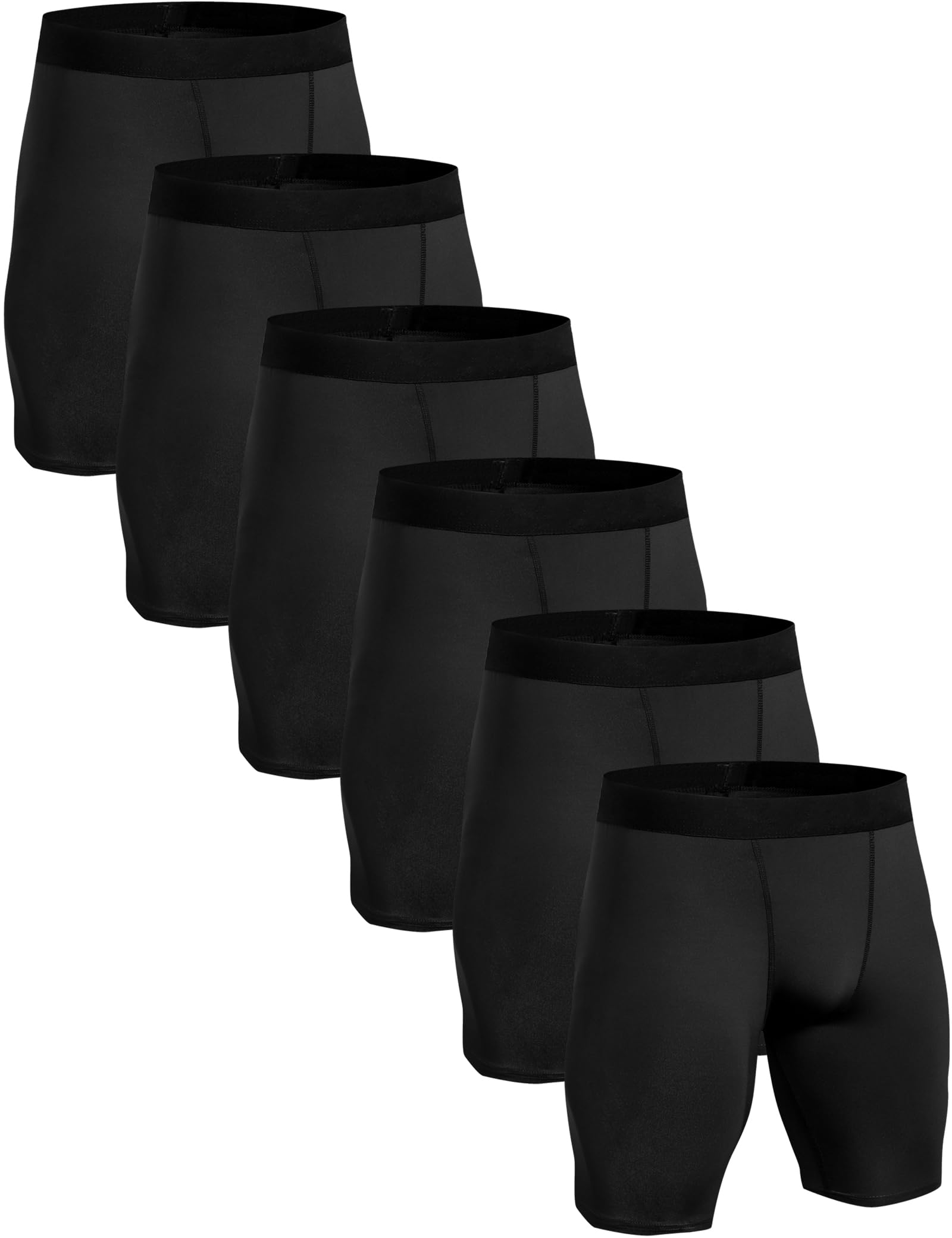 Men's Compression Shorts - High Performance Workout & Athletic Running Underwear - Moisture Wicking Spandex Shorts for Gym, Cycling & Sports Recovery
