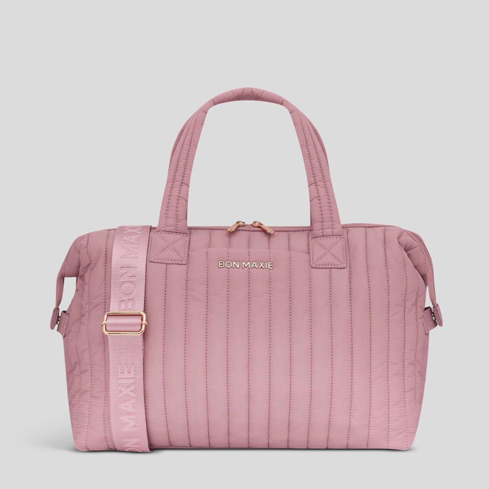 Large Puffy Pillow Crossbody Bag - Soft & Stylish Rose Pink Shoulder Purse for Women | Perfect for Travel, Shopping & Everyday Use