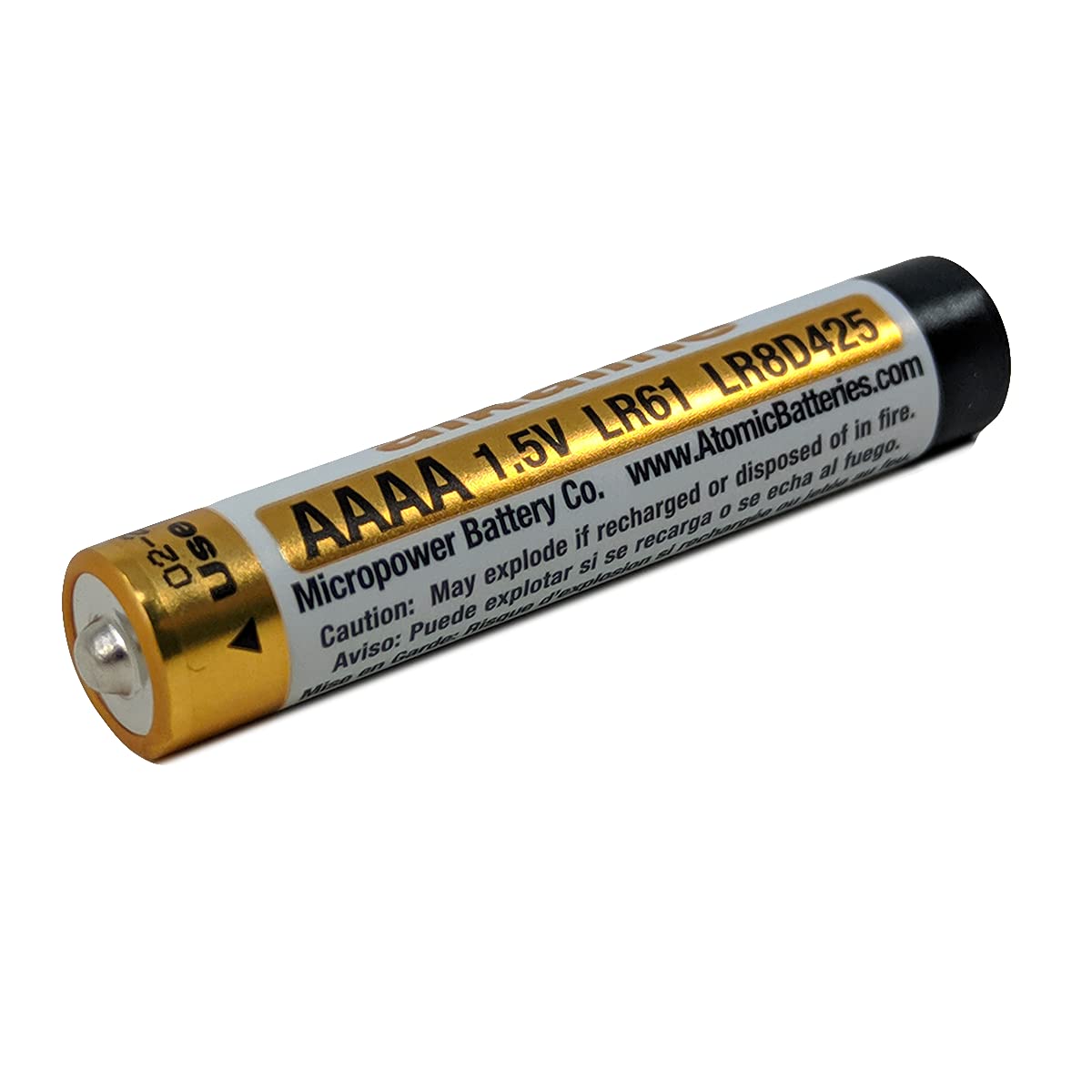 ATOMIC AAAA 1.5V Ultra Alkaline Batteries LR8D425 AM6 LR61 E96 MN2500 - 60 Pack | Long-Lasting Power for Calculators, Medical Devices & Electronic Toys