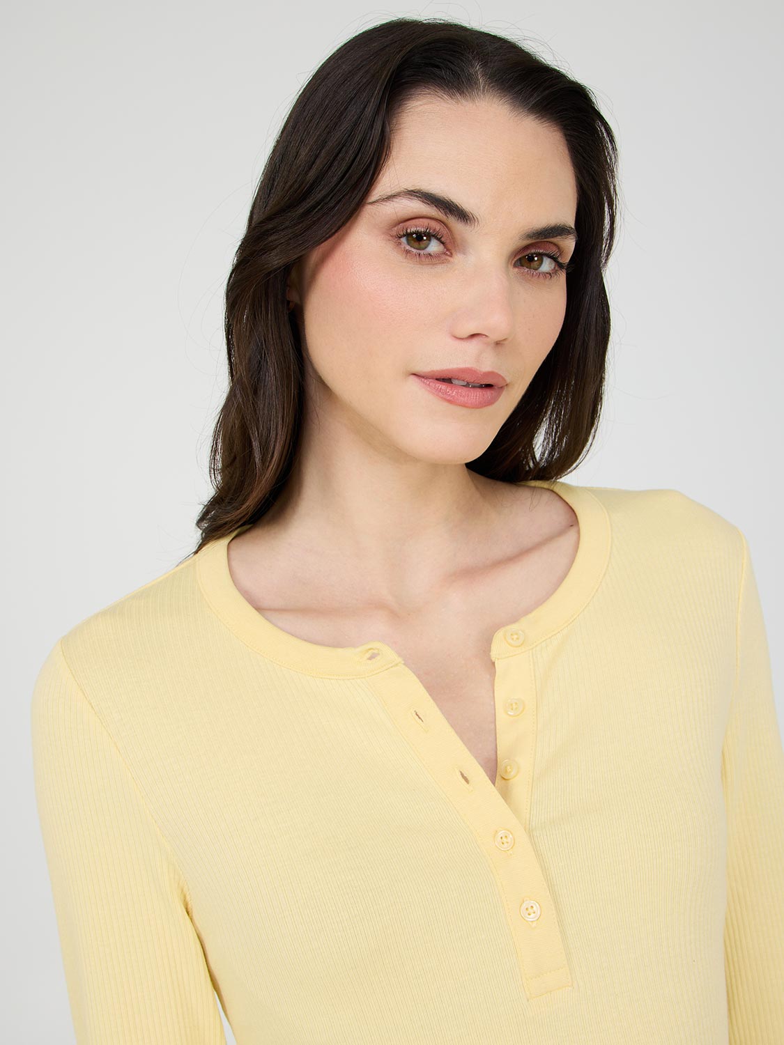 Stylish Ribbed Henley Top for Men & Women | Comfortable Casual & Layering Shirt | Perfect for Everyday Wear, Outdoors & Date Nights
