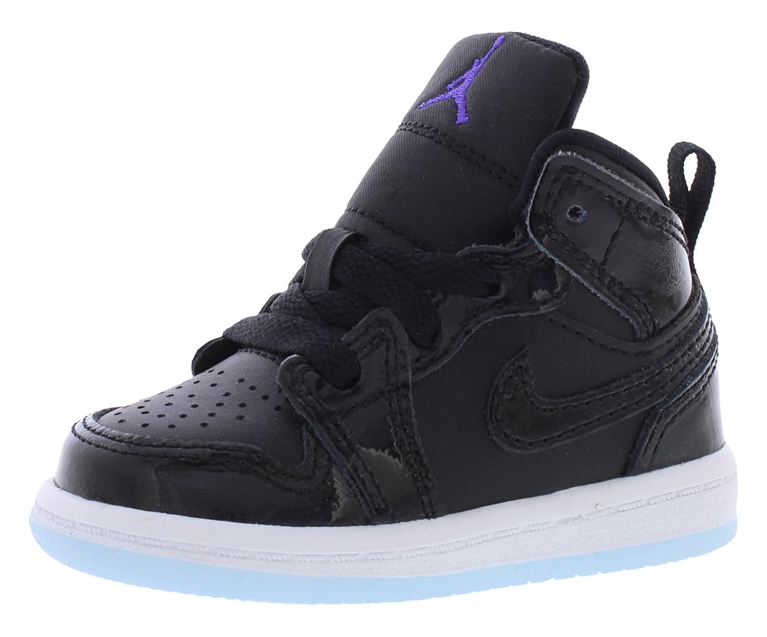 Nike Air Jordan 1 Mid Baby & Toddler Shoes - Comfortable Sneakers for Kids' Everyday Wear, Playtime & Sports Activities